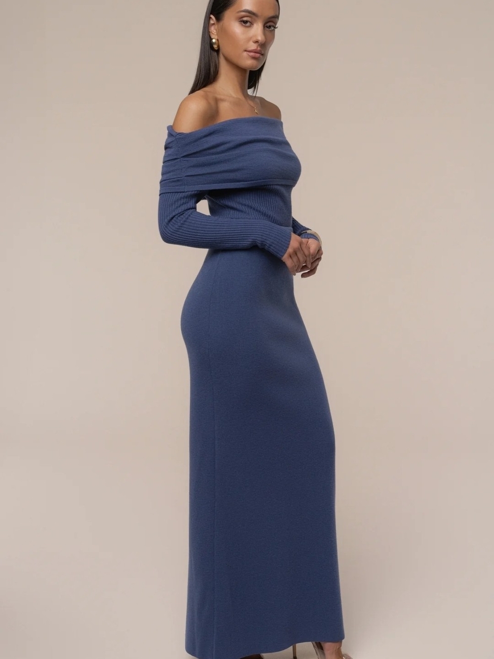 NWT Jluxlabel Dusk Off The Shoulder Knit Top & Skirt (S)